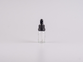 Klarglasflasche 10ml, mit Pipette OV