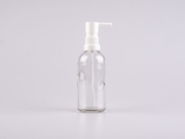 Klarglasflasche 100ml, mit Rachenspray