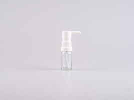Klarglasflasche 10ml, mit Rachenspray