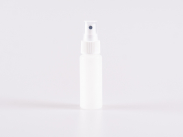 Flasche "Nasa" 100ml, LDPE, mit Zerstäuber weiss