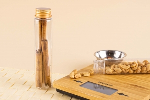 Reagenzröhrchen aus PET – 9 Stk. mit Deckel (Gold, Schwarz, Silber)