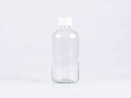 Klarglasflasche 500ml, mit Drück & Dreh Verschluss, KISI