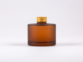 Braunglasflasche Lilly 180 ml - Schraubverschluss Aluminium