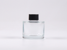 Klarglasflasche Lilly 90 ml - Schraubverschluss Kunststoff