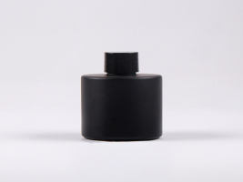 Schwarzglasflasche Lilly 130 ml - Schraubverschluss Kunststoff