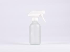 Glasflasche säuremattiert, 250ml, mit Triggerspray