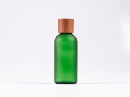 Grünglasflasche 100 ml - Tropfmontur Esche