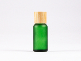 Grünglasflasche 30 ml - Tropfmontur Esche