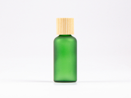 Grünglasflasche 50 ml - Tropfmontur Esche