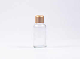 Glasflasche-mit-Schraubverschluss-Tropfmontur-Bambus
