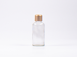 Glasflasche-mit-Schraubverschluss-Tropfmontur-Bambus