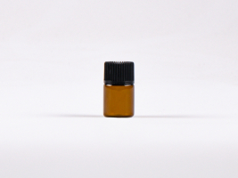Mini Flasche Braunglas - 2 ml
