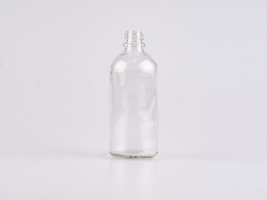 Klarglasflasche, 100ml, DIN18, ohne Montur