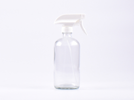 Klarglasflasche 500ml, mit Triggerspray