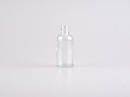 Klarglasflasche, 50ml, DIN18, ohne Montur