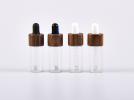 Flasche "Clary",10ml, mit Pipette Walnut