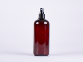 Flasche "Alex" 500ml, mit Zerstäuber weiss/schwarz