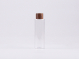Flasche Sharp 150 ml - Deckel Walnut
