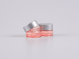 Kosmetikdose"Lucy", 7ml, mit Deckel silber