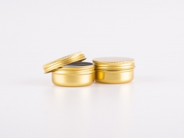 Metalldose, 50ml, gold