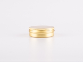 Metalldose, 100ml, gold