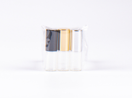 SET: Mini Roll-On-Flasche 3ml, silber, gold, schwarz – alle Varianten in einem Paket