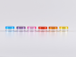 Mini Dose, 3ml, transparent-color - 6 Farben