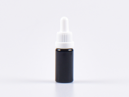 MIRON Violettglasflasche 10ml, mit Pipette OV weiss