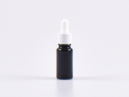 MIRON Violettglasflasche 10ml, mit Pipette weiss