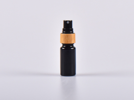 MIRON Violettglasflasche 10ml, mit Zerstäuber Bambus