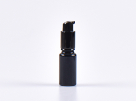 MIRON Violettglasflasche 10ml, mit Lotionspumpe Aluminium, 4 Color