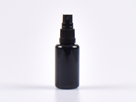 MIRON Violettglasflasche 30ml, mit Zerstäuber Kunststoff