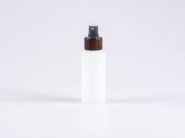 Flasche "Nasa" 100ml, LDPE, mit Zerstäuber Walnut
