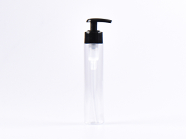 PET Röhrchen, 100ml, mit Dispenser schwarz