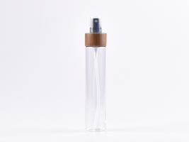 PET Röhrchen, 100ml, mit Zerstäuber Walnut