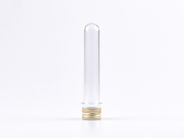 PET Röhrchen, 40ml, Schraubverschluss Alu