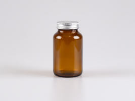 Tabletten - und Pulverglas, 300ml, mit Deckel in 2 Farben