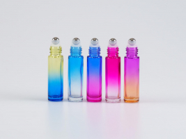 Roll-On Flasche "Farbverlauf", Glas, 10ml