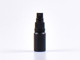 Schwarzglasflasche 10ml, mit Zerstäuber Kunststoff