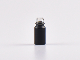 Schwarzglasflasche 10ml, DIN18, ohne Montur