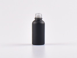 Schwarzglasflasche 30ml, DIN18, ohne Montur