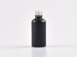 Schwarzglasflasche 50ml, DIN18, ohne Montur