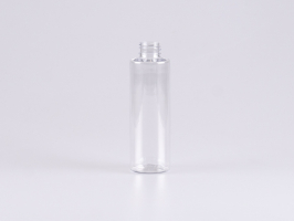 Flasche "Sharp" 150ml, PET glasklar, ohne Montur