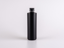 Flasche "Tara" 250ml, matt-schwarz, mit Aluminiumdeckel
