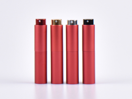 Zerstäuber "Twist" metallic, rot, 10ml
