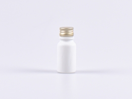 Weissglasflasche 10ml, mit Aludeckel