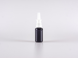 MIRON Violettglasflasche 30ml, mit Nasenspray