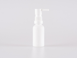 Weissglasflasche 30ml, mit Rachenspray