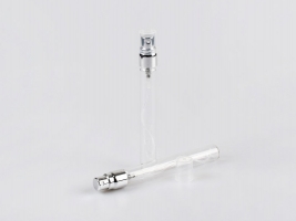 Zerstäuberflasche "Lilly", 10ml, transparent, Glas,